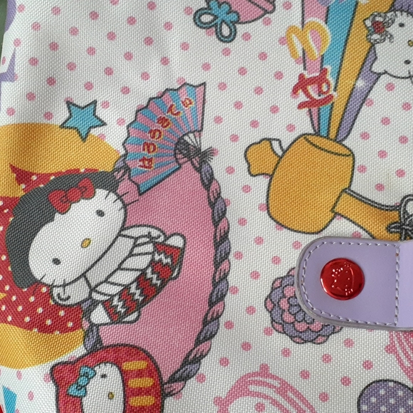 AUTHENTIC RARE HELLO KITTY MESSENGER BAG - Picture 5 of 8